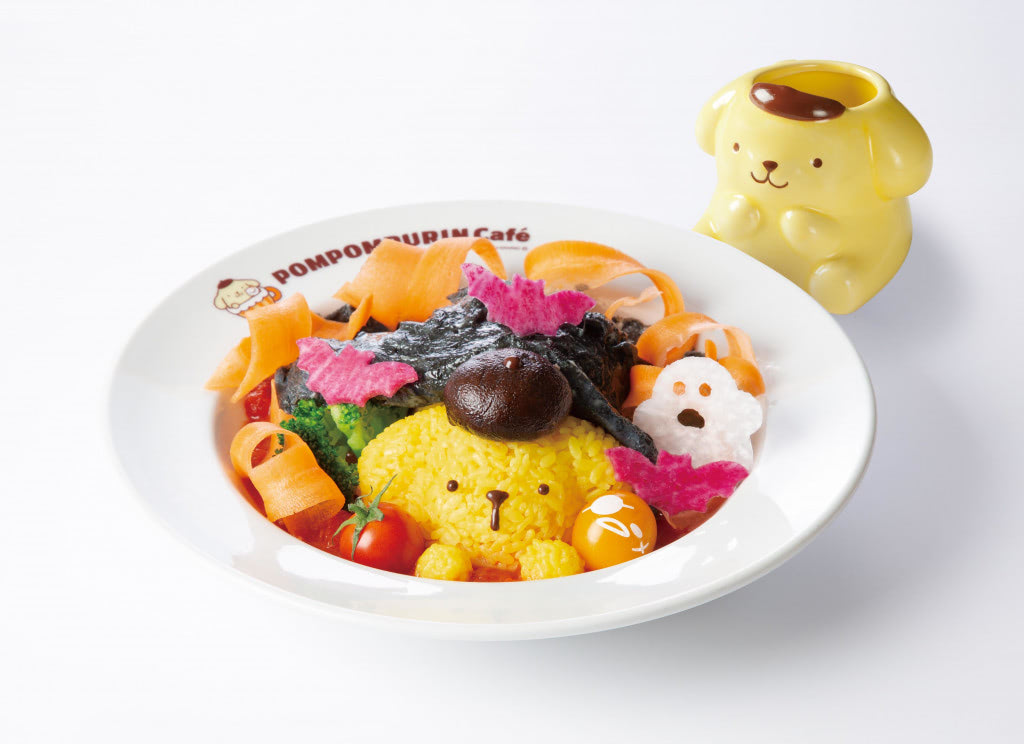 オバケやコウモリが可愛い食材に♪ 『ポムポムプリンカフェ