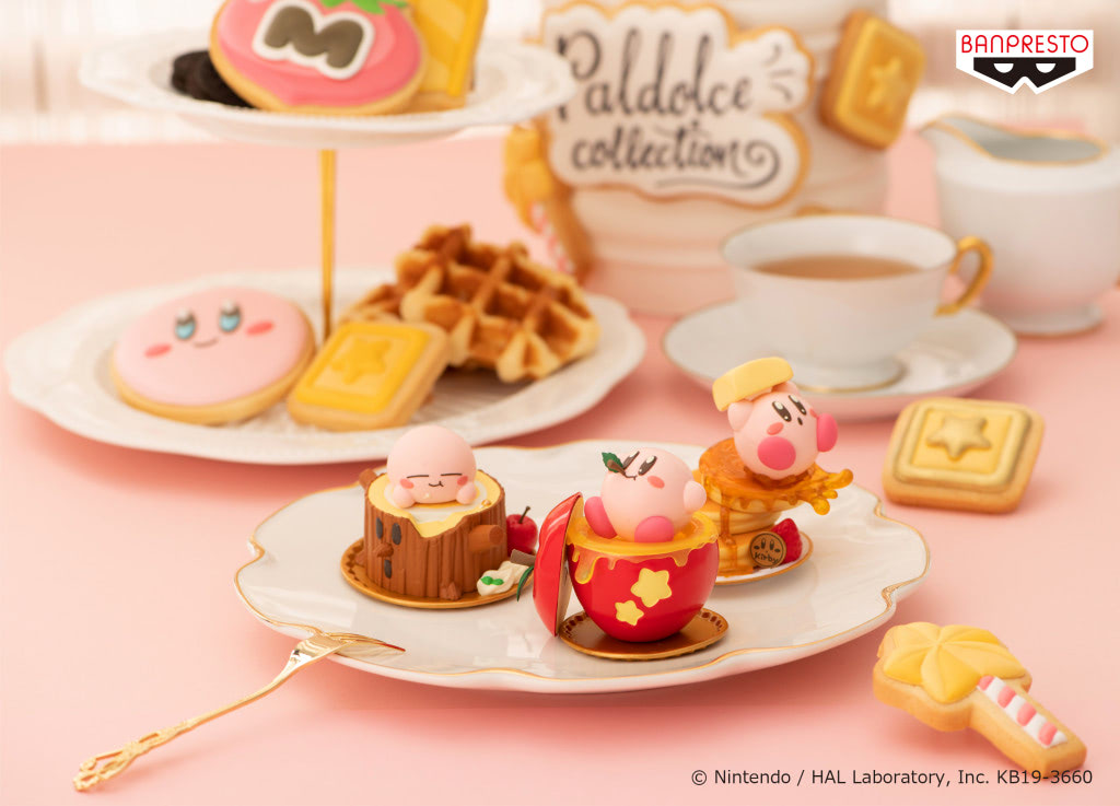 カービィ』とティーパーティ♪ お菓子モチーフの手のひらサイズ