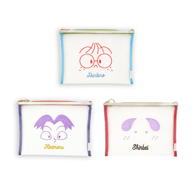 ほしくなる可愛さ♪『忍たま乱太郎』キュートな顔デザインのポーチ