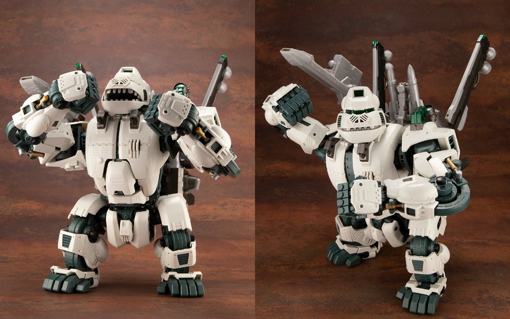 ゾイドZOIDS 妄想戦記　アイアンコング イエティ ゾイド妄想戦記」より、帝国皇帝親衛隊の「アイアンコングイエティ」が