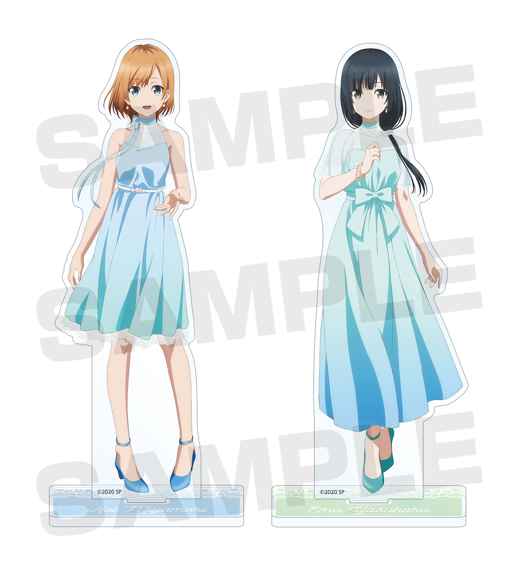 描き下ろしドレス姿のグッズを先行販売！ 劇場版『SHIROBAKO