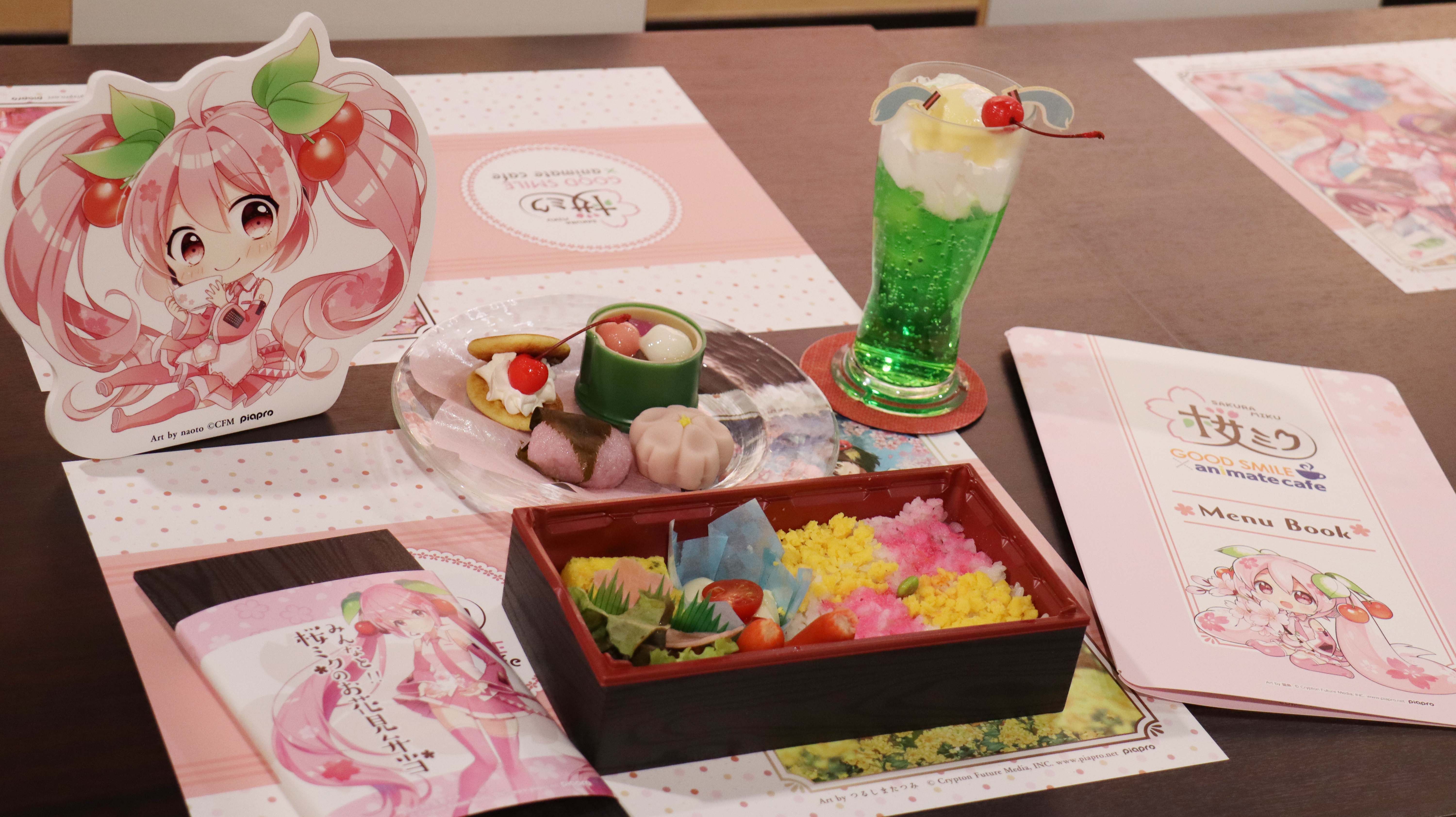 もう春です！『桜ミク』とアニメイトカフェのコラボカフェが3/18（水 