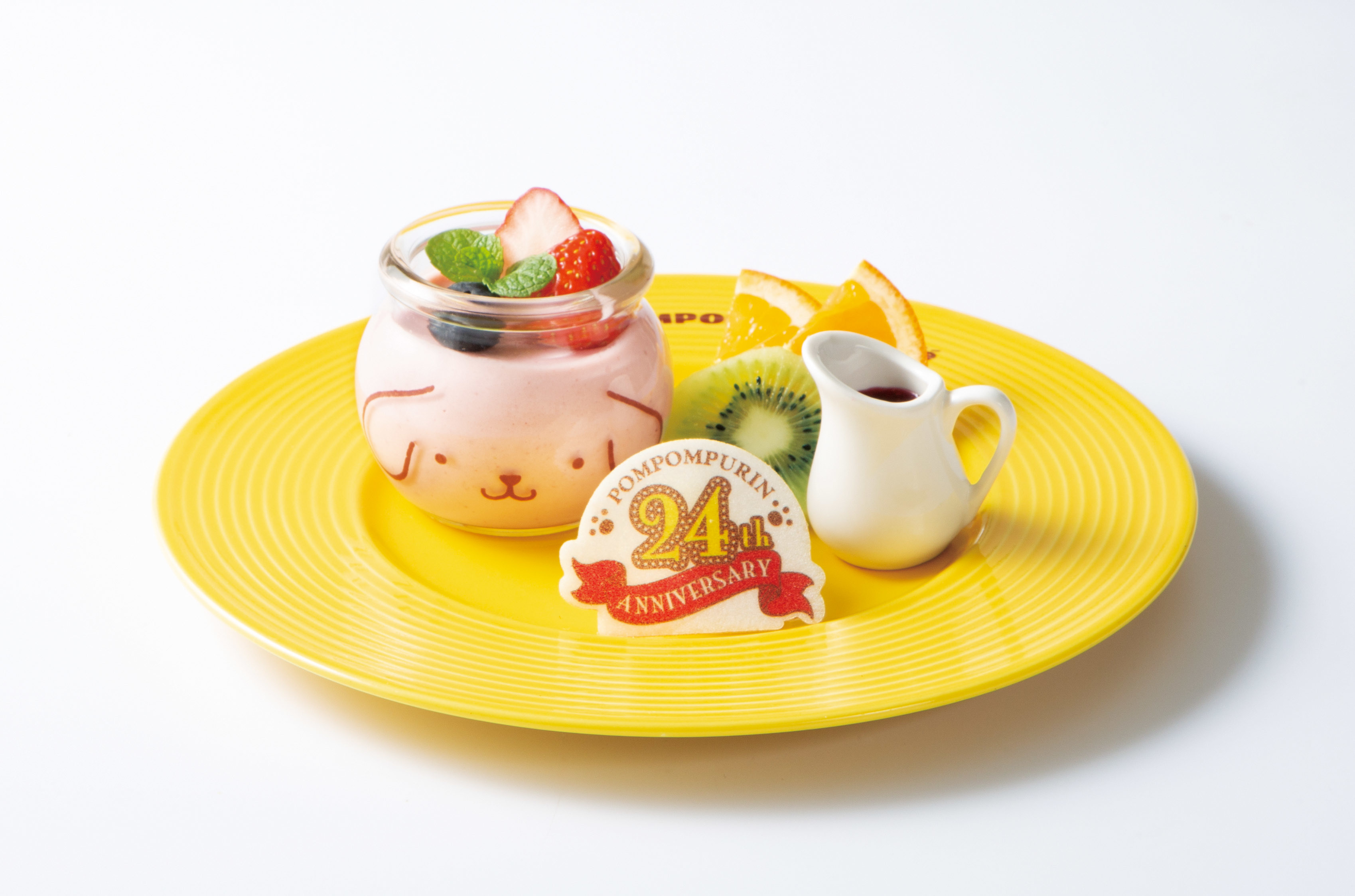 祝・生誕24周年！ ポムポムプリンカフェ3店舗でバースデーメニュー提供