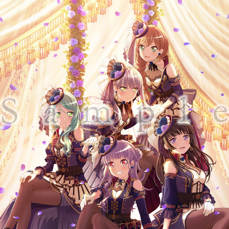 アニメ Roselia Roselia』2ndアルバムBD付き生産限定盤 メンバー描き下ろしの裏