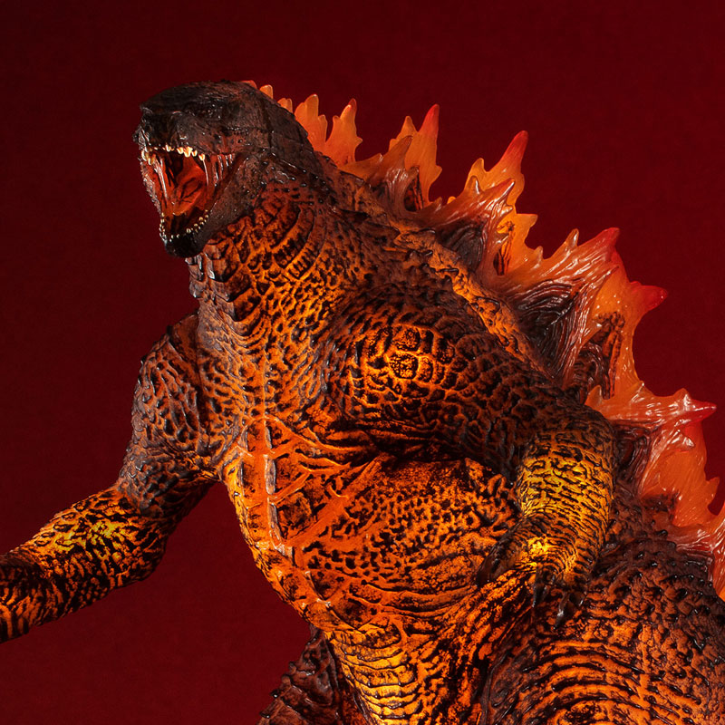 【新品未開封】バーニングゴジラ (2019) 30cm 発光機能メガトレショップ 全高30cm『バーニング・ゴジラ2019』が再登場！ 口内、背びれが