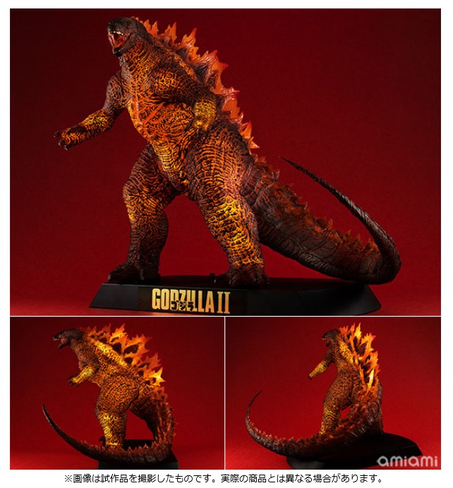 【新品未開封】バーニングゴジラ (2019) 30cm 発光機能メガトレショップ 全高30cm『バーニング・ゴジラ2019』が再登場！ 口内、背びれが