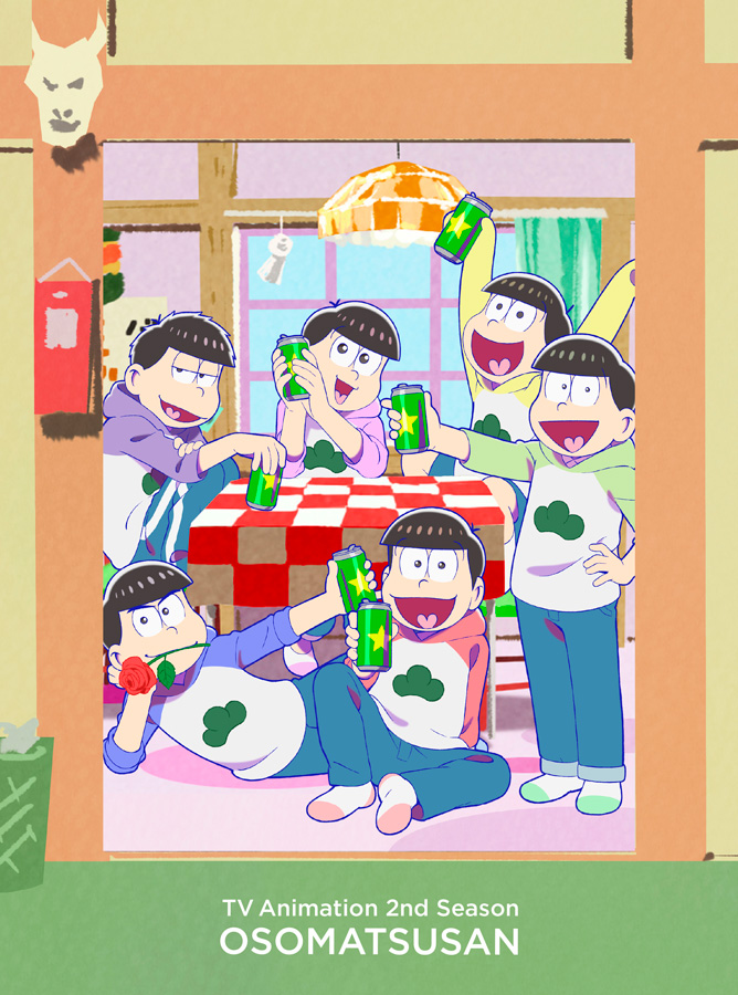 おそ松さん』新ビジュアル解禁！第3期ティザー＆BOXジャケット公開