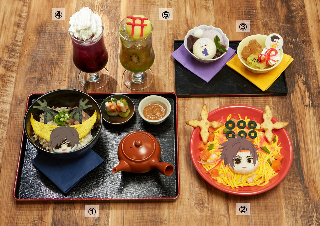 カプコンカフェ 池袋店『戦国BASARA 15周年』コラボの限定メニューを大
