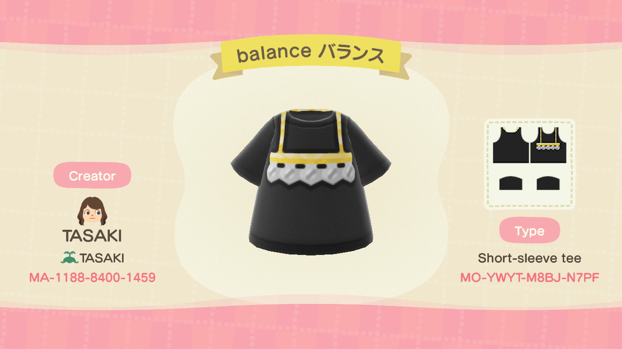 balance はんそでTシャツ