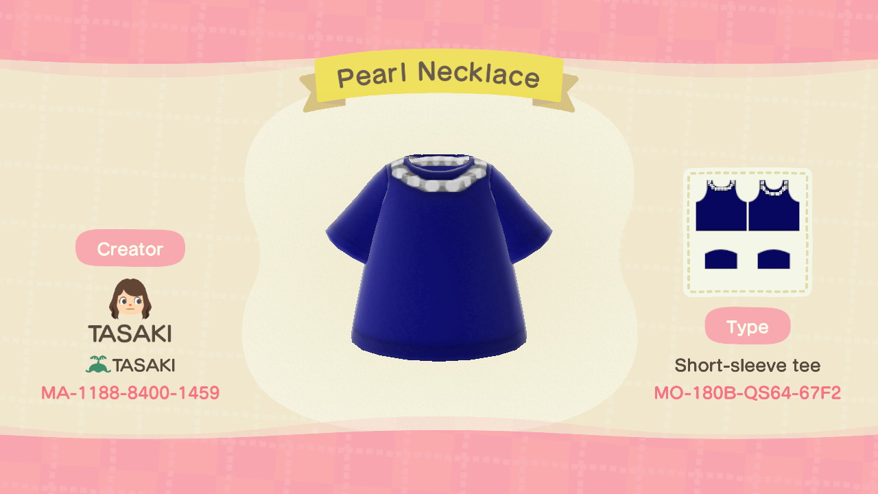 Pearl Necklace はんそでTシャツ