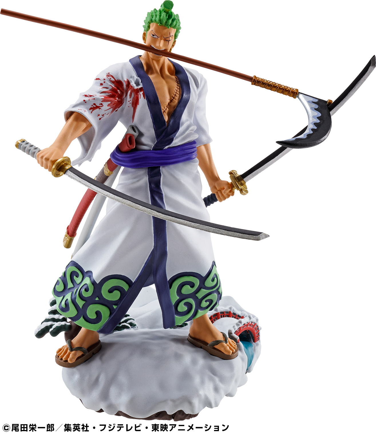 One Piece ワノ国の名シーンがジオラマフィギュアで立体化 アニメージュプラス アニメ 声優 特撮 漫画のニュース発信