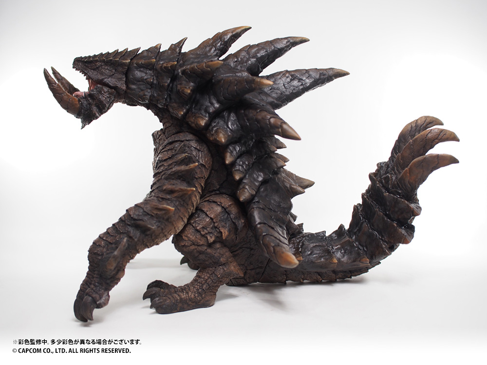 覇龍アカムトルム　ガレージキット　Ques モンハン CCP×『モンハン』ソフビシリーズ第3弾「覇竜 アカムトルム」発売