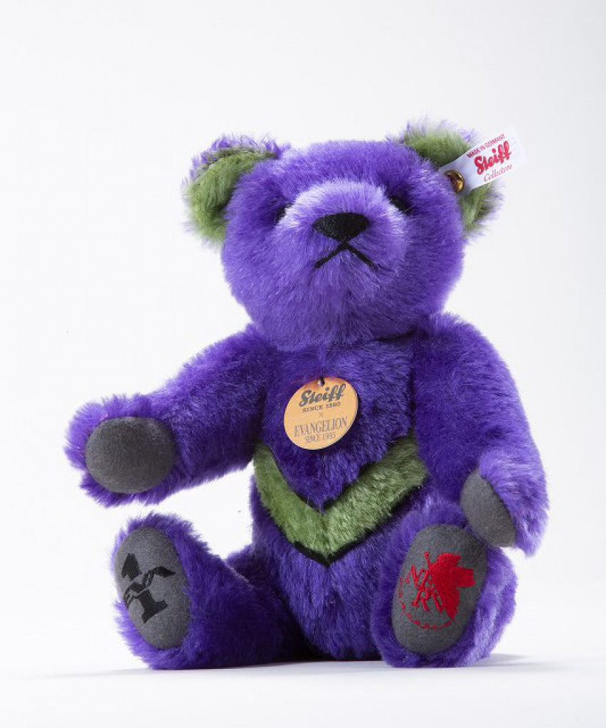 エヴァ』×『シュタイフ』初号機カラーテディベア、リフトオフ
