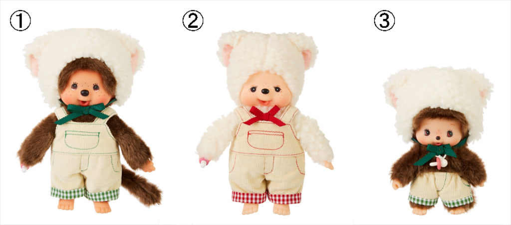 モンチッチ　アニメセレクション　モンチッチのおともだち　チャム　最終価格 モンチッチがお友だちに変身♪『もこもこチャムず』がやってきた