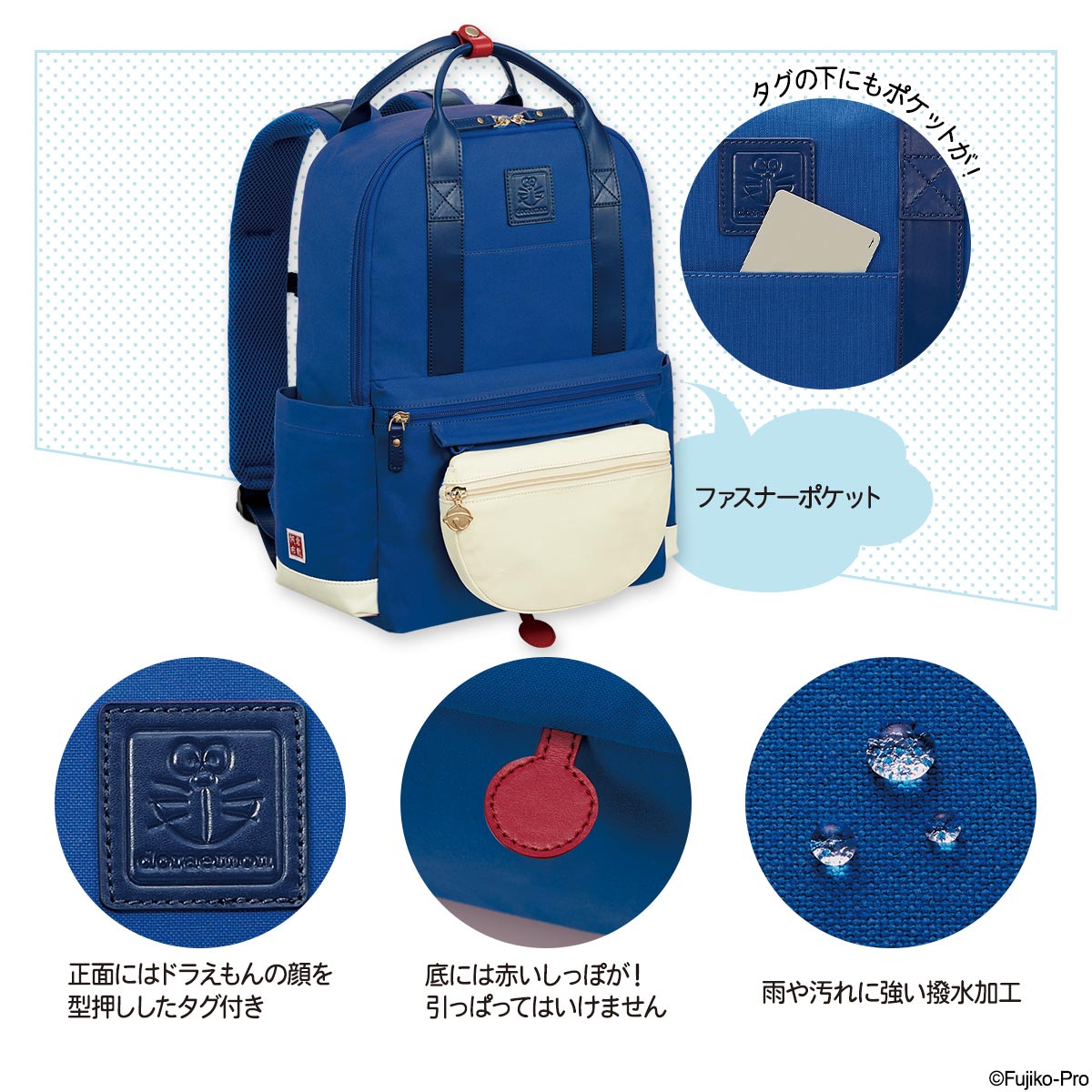 ドラえもん50周年記念 ドラえもん四次元ポケットリュック 未使用品 連載開始50周年記念！ 『ドラえもん 四次元ポケットリュック』が