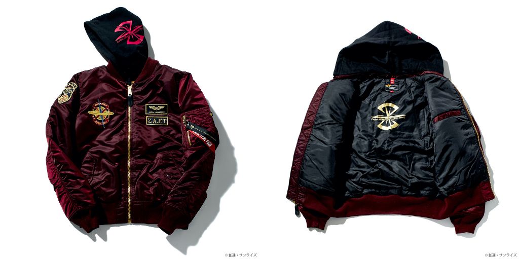 STRICT-G MA-1 機動戦士ガンダムSEED キラヤマトモデル Mサイズ 機動戦士ガンダムSEED FREEDOM』×ALPHA INDUSTRIES 2024新作