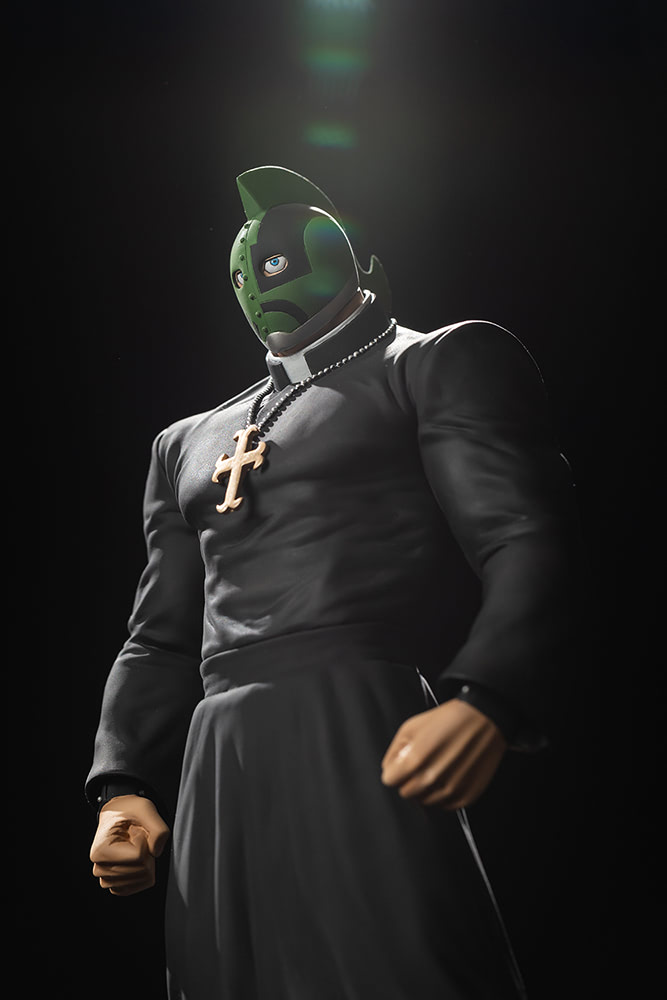 ファンがしびれる『キン肉マンソルジャー』牧師姿を立体化