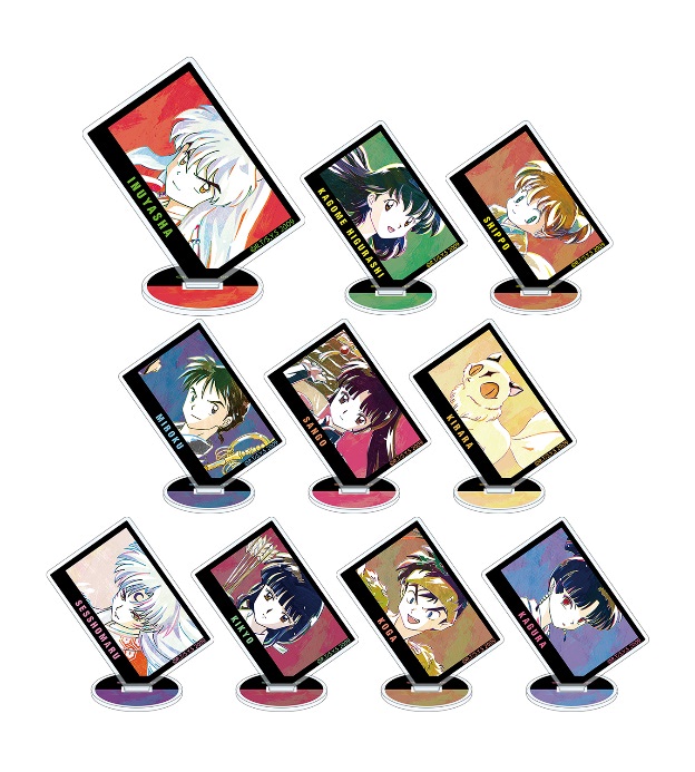 犬夜叉 アクリルスタンド 全種 アクスタ カフェ 犬夜叉カフェ 犬夜叉