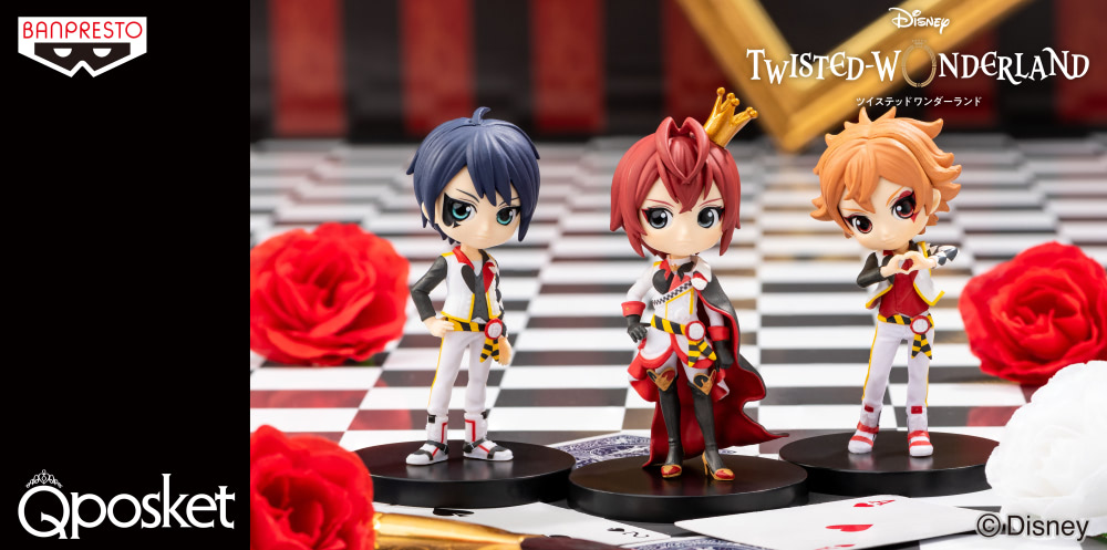 ツイステ』大きな瞳ふんわりほっぺの＜Q posket＞が登場