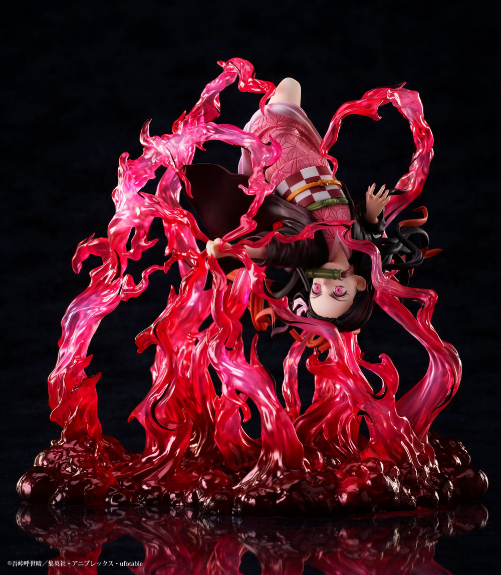 鬼滅の刃』禰豆子の血鬼術・爆血を放つ姿を立体化！ | アニメージュ