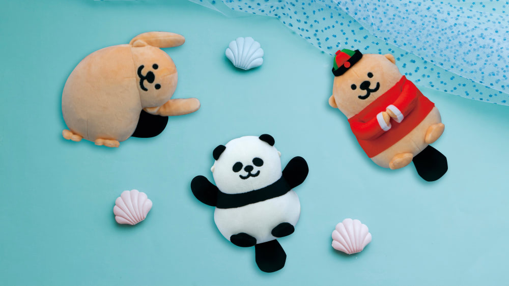 パンダになりきった姿も ラッコズ ぬいぐるみがプライズに アニメージュプラス アニメ 声優 特撮 漫画のニュース発信