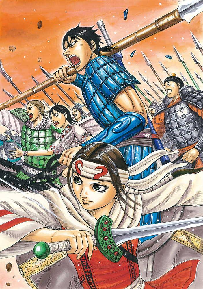 描き下ろし原画も！「キングダム展 −信−」8月3日福岡でも開催