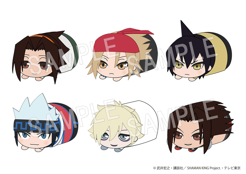 みんな、ころっころ！『SHAMAN KING』もちころりん特典缶バッジは3種