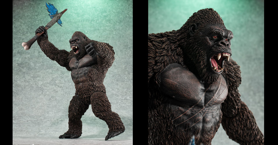 究極の対決をお手元で！ 『コング（2021）』が至高の立体化