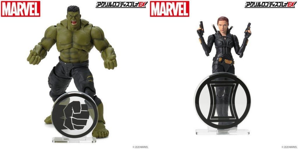 ブラック ウィドウ ハルク がアクリルロゴディスプレイexに新登場 アニメージュプラス アニメ 声優 特撮 漫画のニュース発信