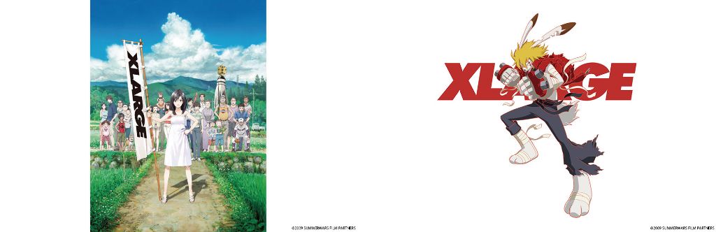 細田守『サマーウォーズ』XLARGEコラボ7月17日スタート