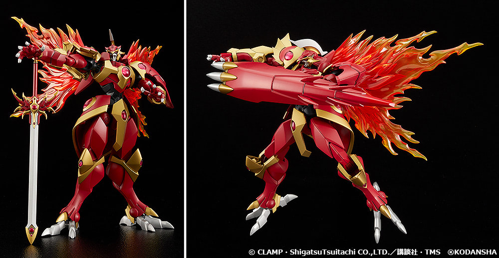 みぃ魔法戦士レイアース TVアニメ『魔法騎士レイアース』より、「MODEROID 伝説の3魔神