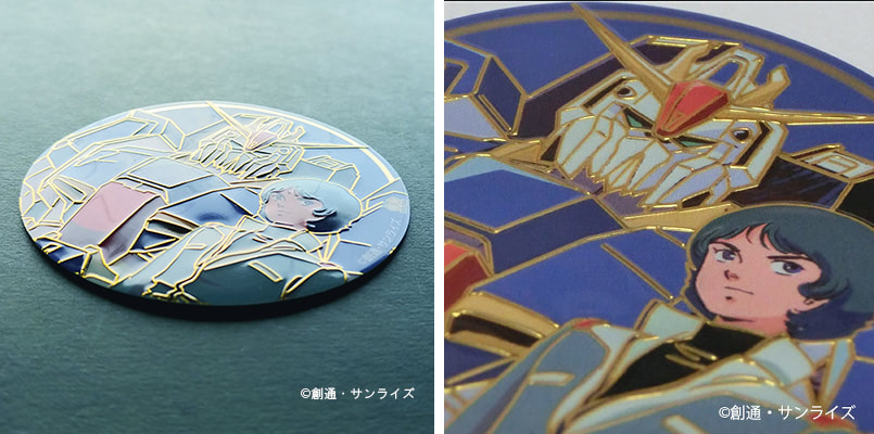 伝統工芸技術コラボシリーズ第3弾『Zガンダム』彫金メタルアート