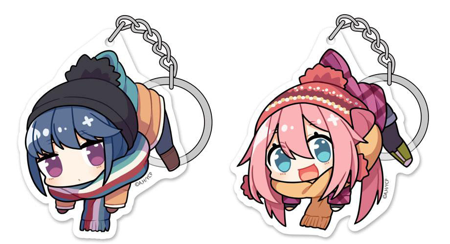 ゆるキャン リンとなでしこの可愛いつままれキーホルダー アニメージュプラス アニメ 声優 特撮 漫画のニュース発信