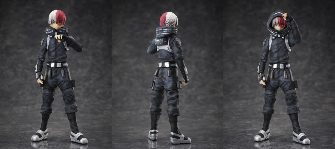 映画『ヒロアカ』ステルススーツ姿のデクたちが限定フィギュアで