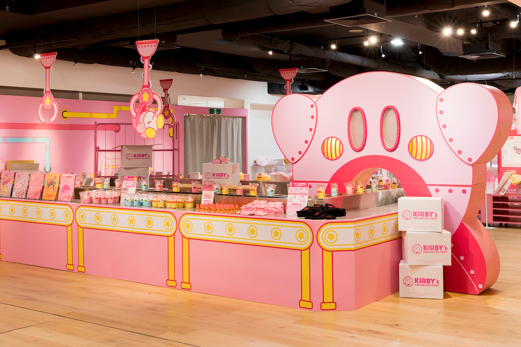 星のカービィ 名古屋パルコに到着 Kirby Rsquo S Dream Factory アニメージュプラス アニメ 声優 特撮 漫画のニュース発信