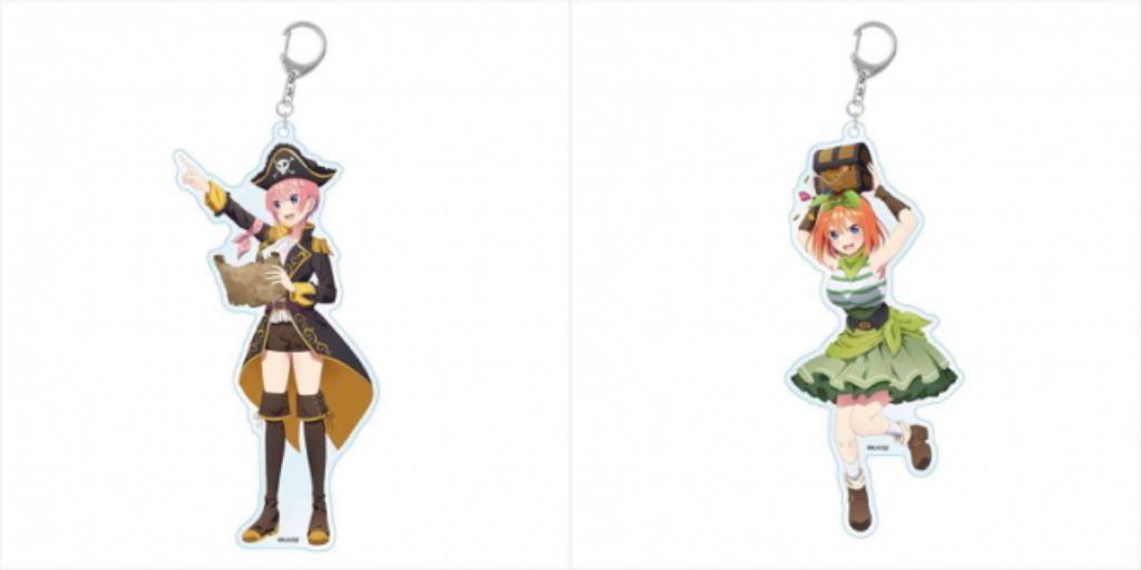 五等分の花嫁　パイレーツ　キーホルダー5点セット 五等分の花嫁パイレーツキーホルダー5点セット