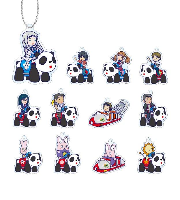 あの花』×浅草花やしきコラボ「ちびキャラ アトラクションver