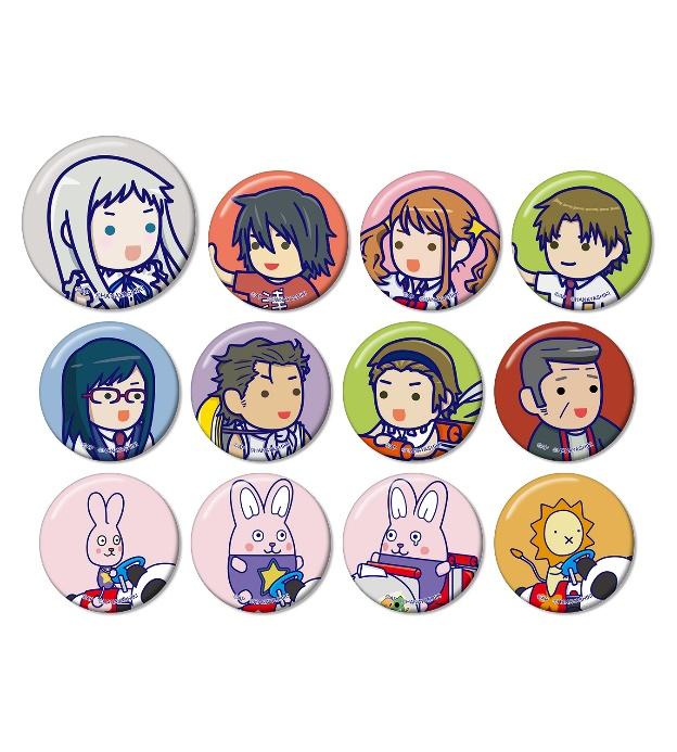 未開封品 花やしき 描き下ろし ちびキャラ アトラクション 缶バッジ 特典 あの花』×浅草花やしきコラボ「ちびキャラ アトラクションver