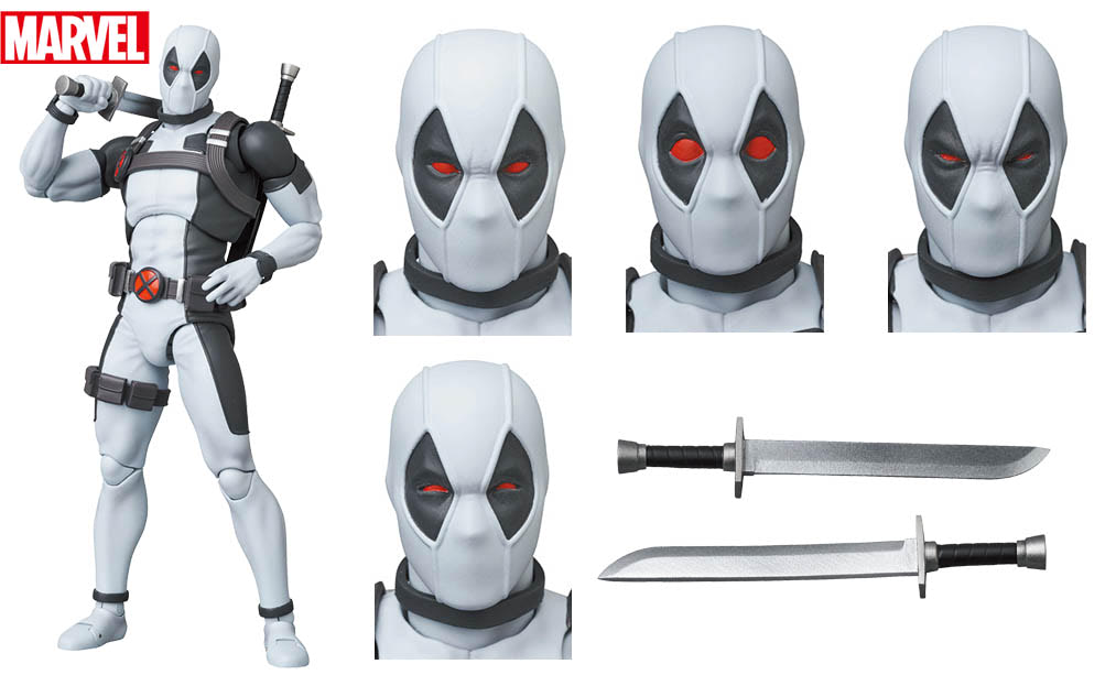 Xフォース版のウルヴァリンとデッドプールが可動フィギュアに