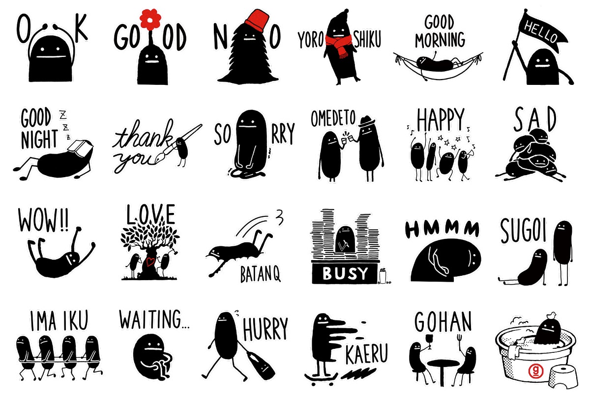 ゆるかわ ビューティフルシャドーがlineスタンプに 記念アイテムも アニメージュプラス アニメ 声優 特撮 漫画のニュース発信