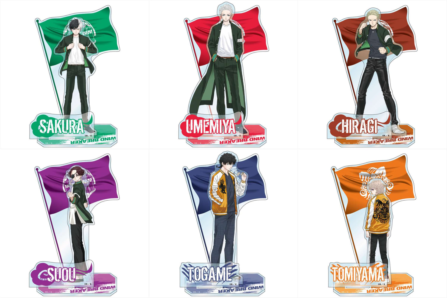ウィンブレ セガ限定 アクリルジオラマ 桜遥 ウィンブレ セガ限定 アクリルジオラマ 桜遥 wind breaker