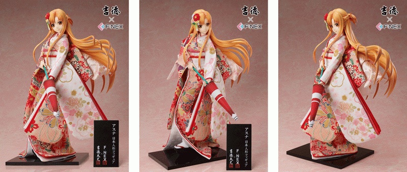 アスナ 日本人形 Sword Art Online フィギュア 吉徳×F:NEX ソードアート・オンライン アリシゼーション War of