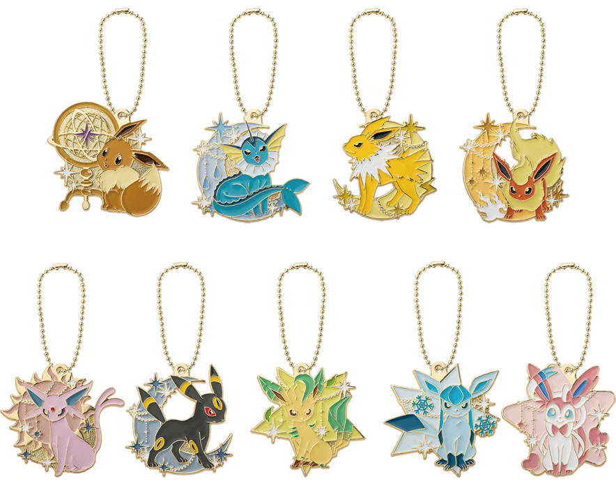 ☆Pokémon EIEVUI&Starlight Night チャーム コンプ ポケモン』星空がテーマ♪ ブイズだらけの一番くじ！ | アニメージュ