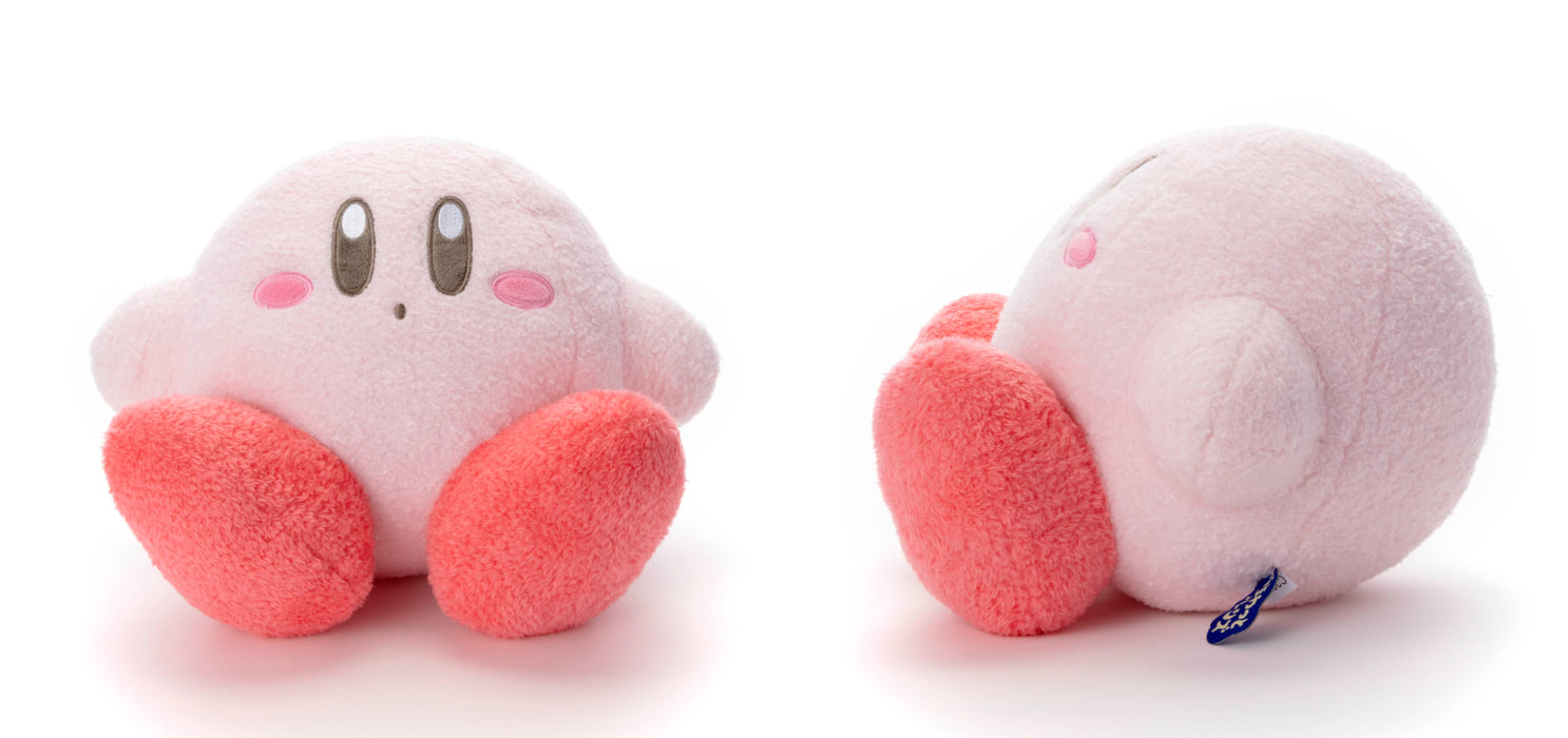 暗い場所でほわっと光る♪ 『星のカービィ』ぬいぐるみ＆マスコット 