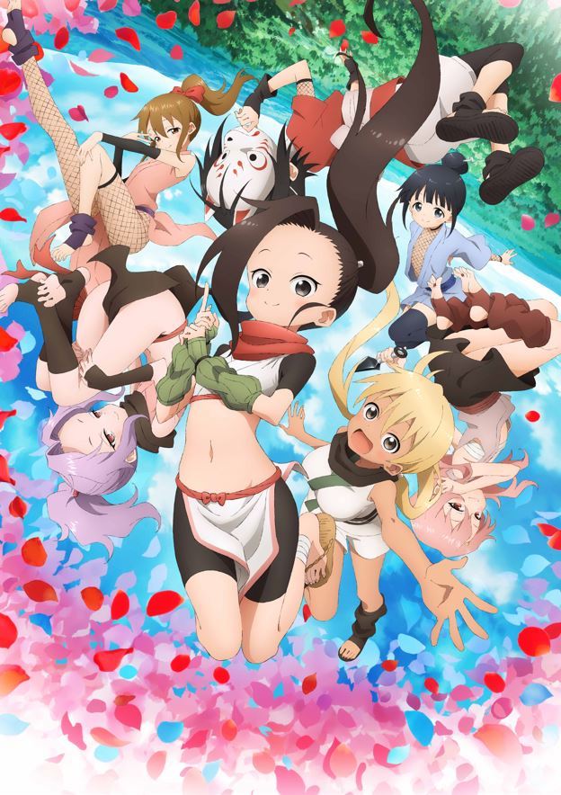 第二弾キービジュ＆the peggies楽曲初公開！新アニメ『くノ一ツバキの