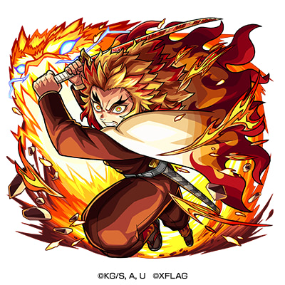 鬼滅の刃』×『モンスト』第2弾！無限列車編、遊郭編のキャラも登場