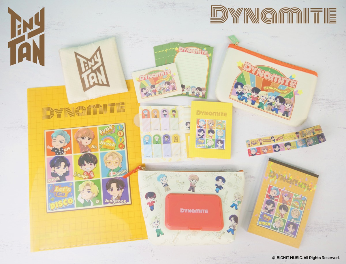 いつでもBTSと一緒！『TinyTAN』の文具と雑貨で推しごと充実