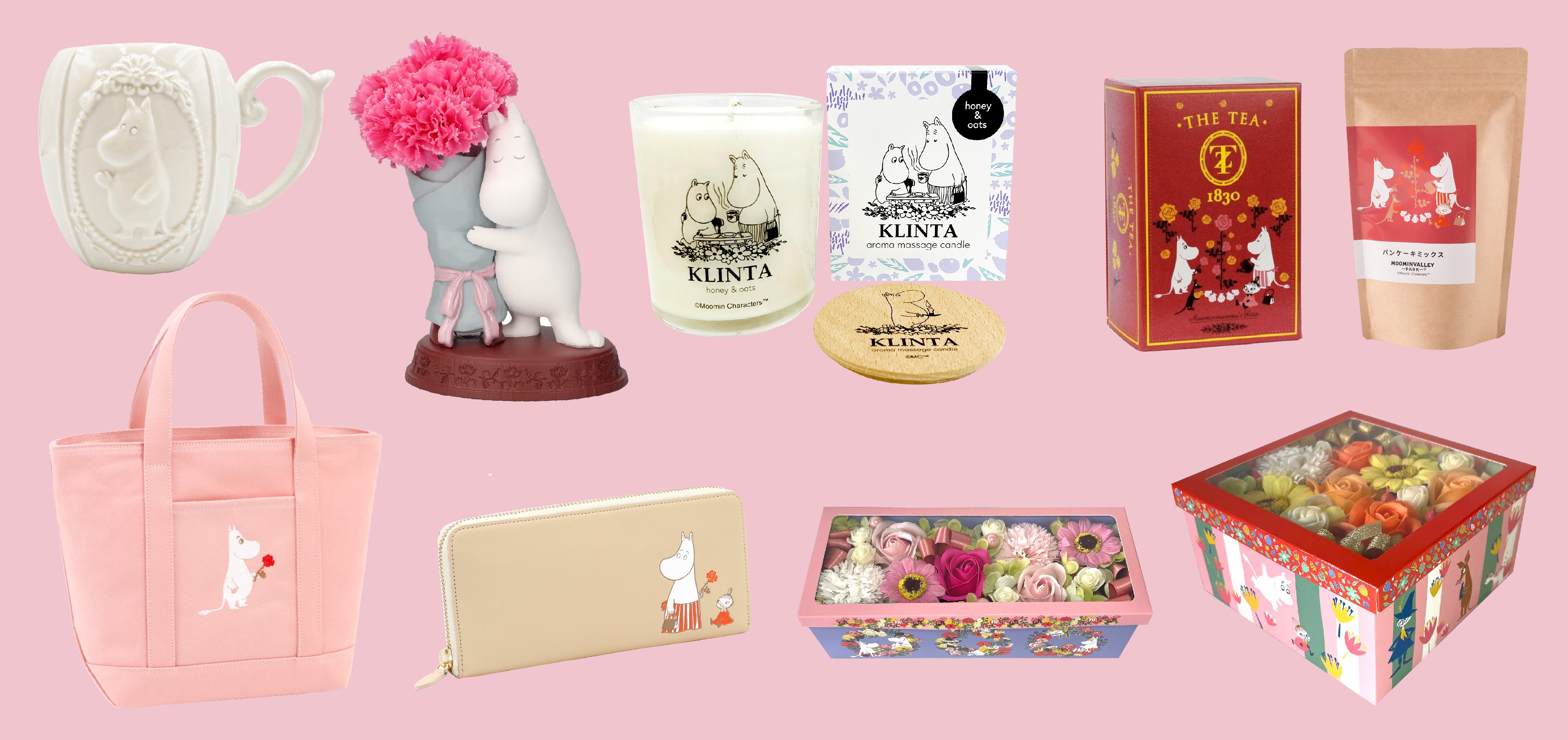 お母さんに日ごろの感謝を込めて……ムーミン母の日デザイン