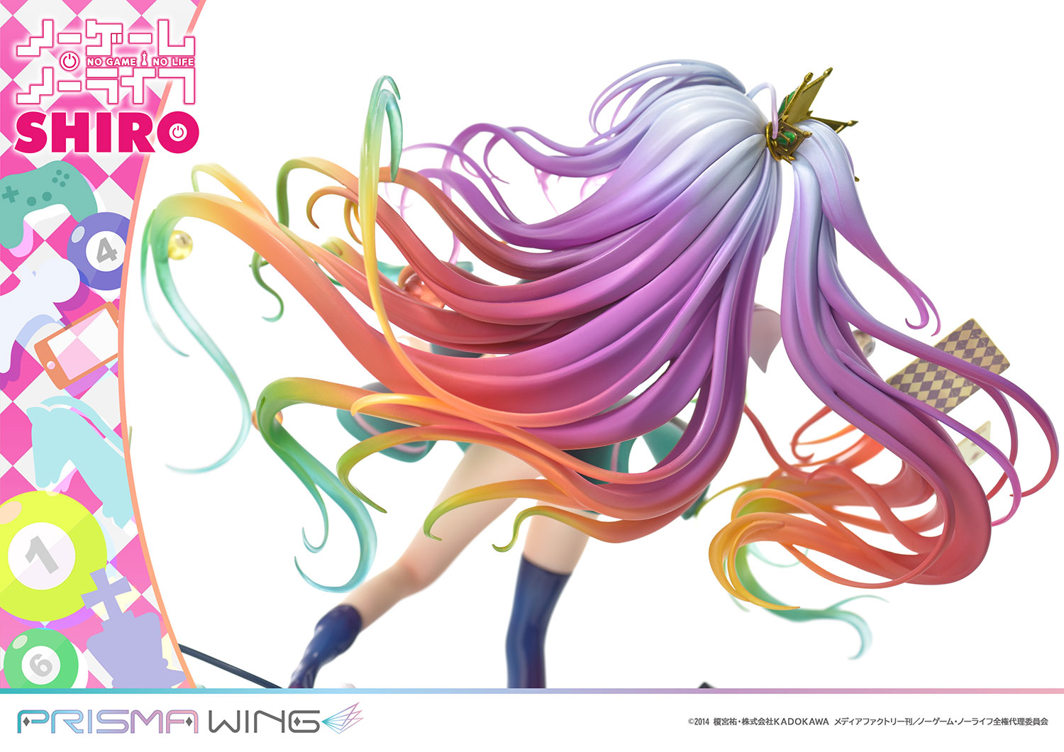 ノーゲーム・ノーライフ』天才ゲーマー美少女・白が立体化