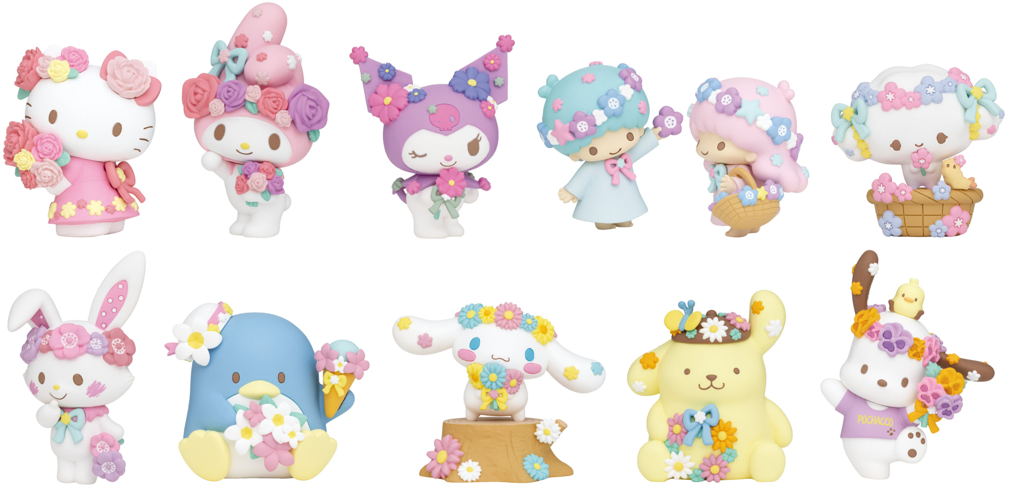 Happyくじ】お花満開なサンリオキャラがカワイイ！ 5／7発売